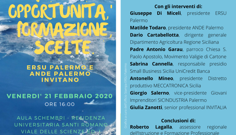 “Per restare al Sud”, iniziativa a Palermo per dare voce ai giovani obbligati ad andare via dalla Sicilia