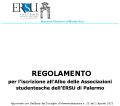 029 REGOLAMENTO Per Iscrizione Albo Associazioni Studentesche Approvato Dal CdA 2 Agosto 2021