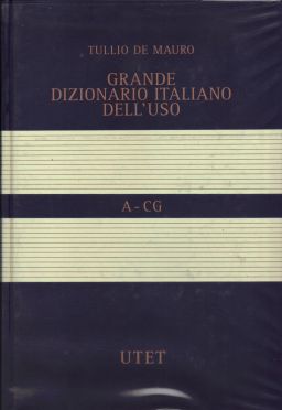Copertina di Grande dizionario italiano dell'uso - Volume1