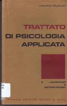 Copertina di Trattato di psicologia applicata 3