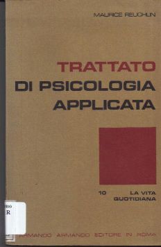 Copertina di Trattato di psicologia applicata 10