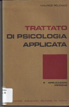 Copertina di Trattato di psicologia applicata 8