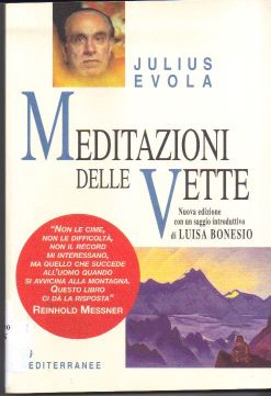 Copertina di Meditazioni delle vette