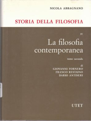 Copertina di Storia della filosofia IV tomo secondo 