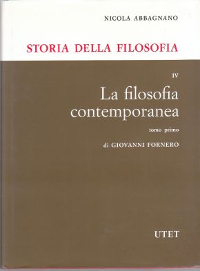 Copertina di Storia della filosofia IV tomo primo