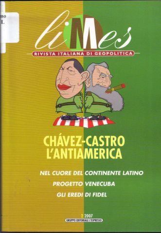 Copertina di Chàvez-Castro l'antiamerica 