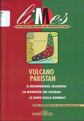 Copertina di Vulcano Pakistan 