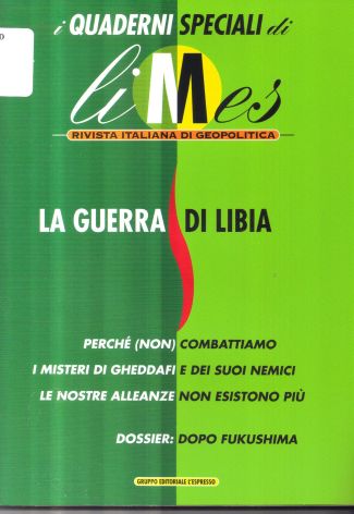 Copertina di La guerra di Libia