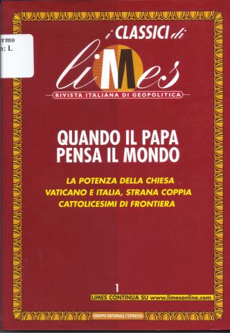 Copertina di Quando il Papa pensa il mondo 