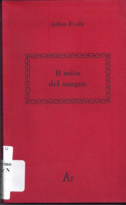 Copertina di Il mito del sangue