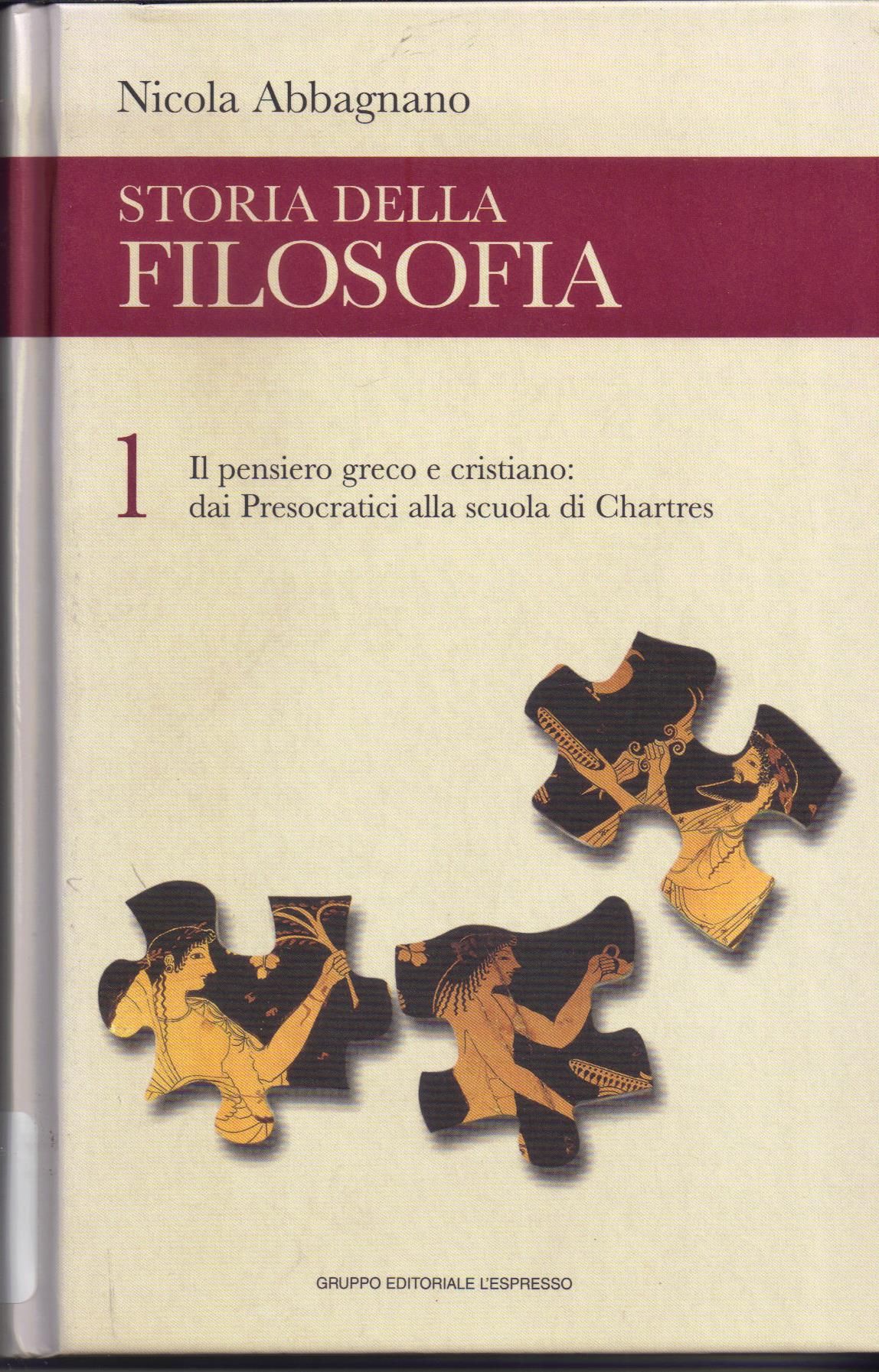 Copertina di Storia della filosofia 1