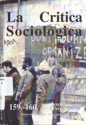 Copertina di La Critica Sociologica