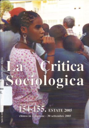 Copertina di La Critica Sociologica (2)