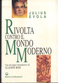 Copertina di Rivolta contro il mondo moderno 