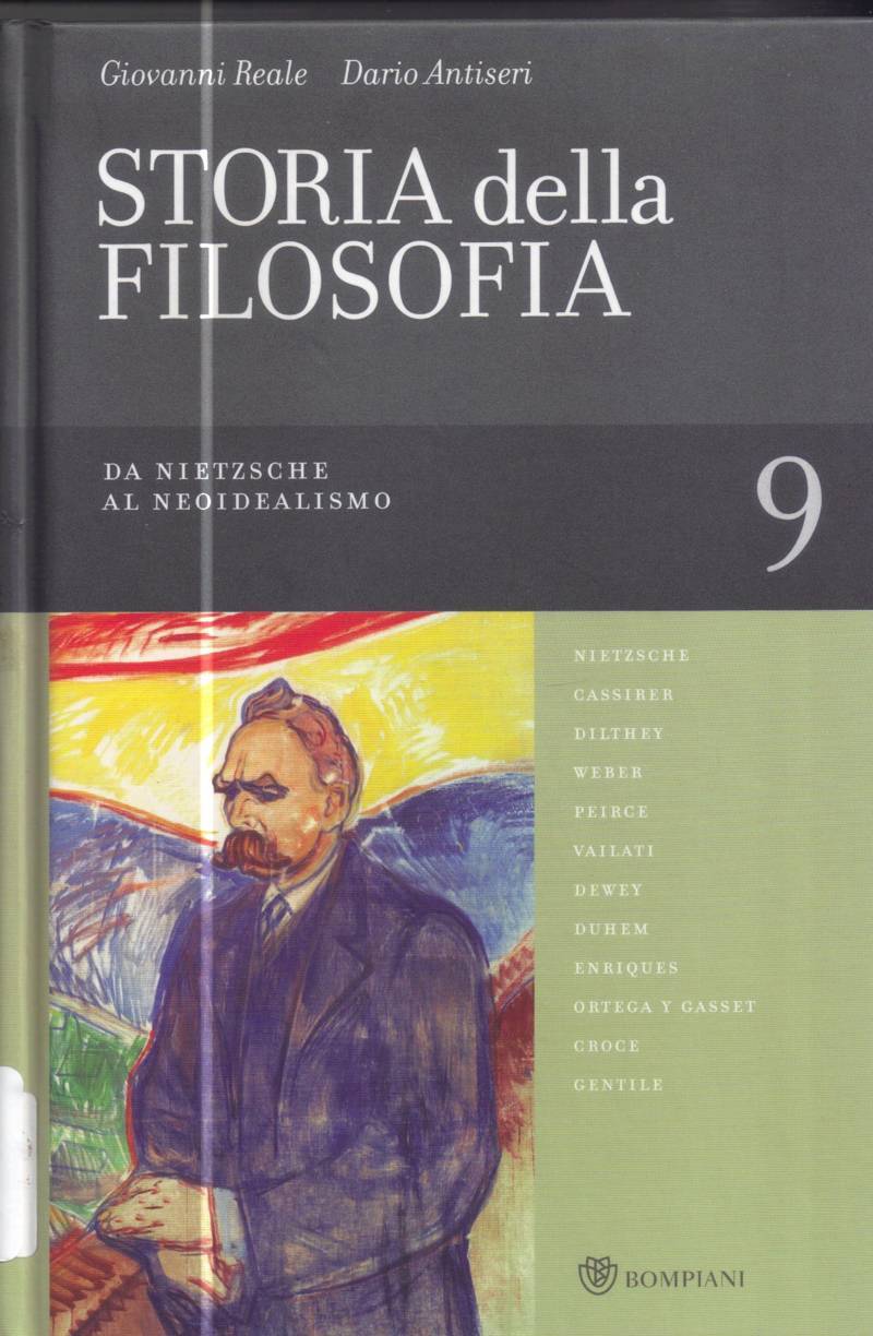 Copertina di Da Nietzsche al Neoidealismo