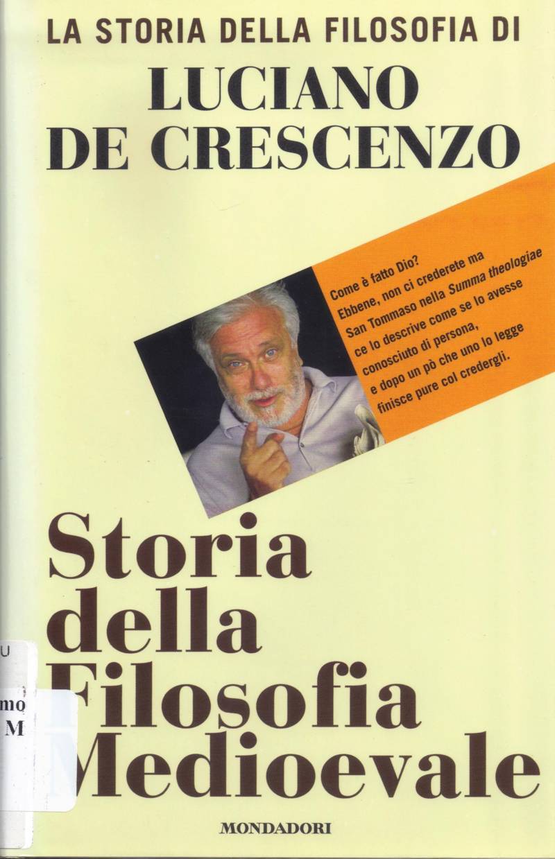 Copertina di Storia della Filosofia Medioevale 