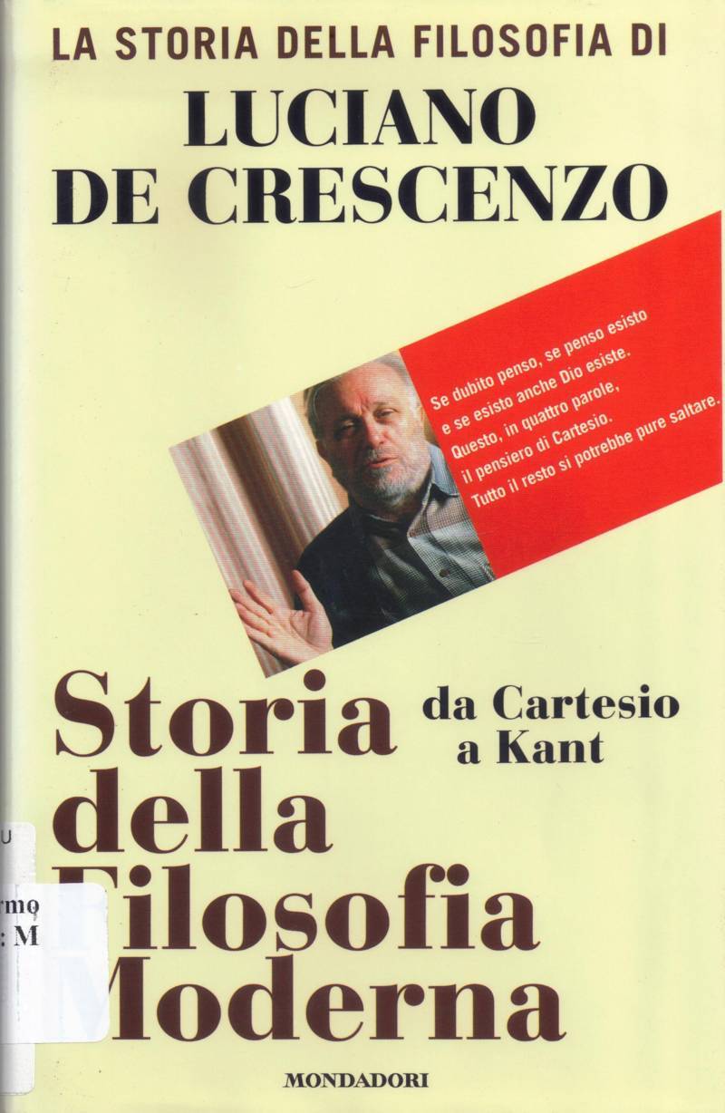 Copertina di Storia della Filosofia Moderna 