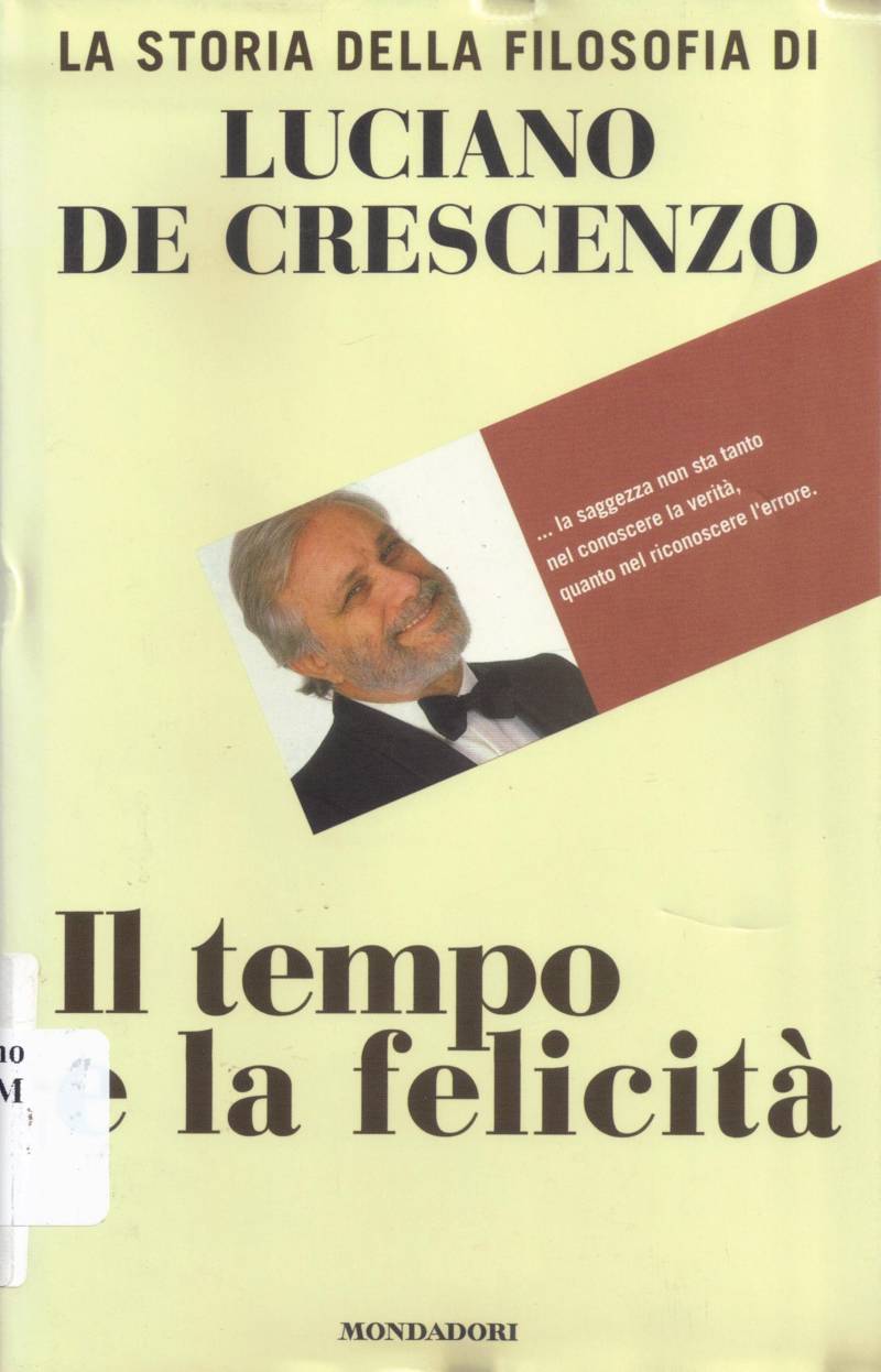 Copertina di Il tempo e la felicità