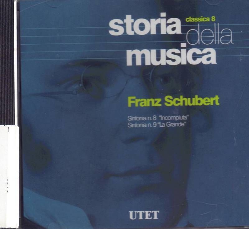 Copertina di Storia della musica - Classica 8 - Franz Schubert