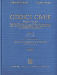Copertina di Codice Civile - Tomo I (artt. 1-1551)