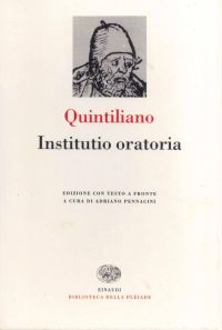 Copertina di Quintiliano: Institutio Oratoria - Volume 1 e 2 