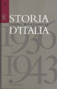 Copertina di Storia d'Italia - Volume 8 (dal 1936 al 1943)
