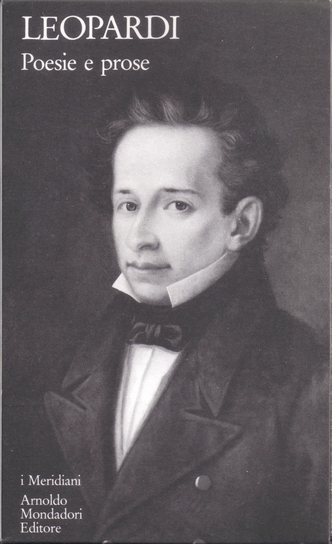 Copertina di Leopardi - Poesia e Prose 