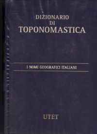 Copertina di Dizionario di toponomastica