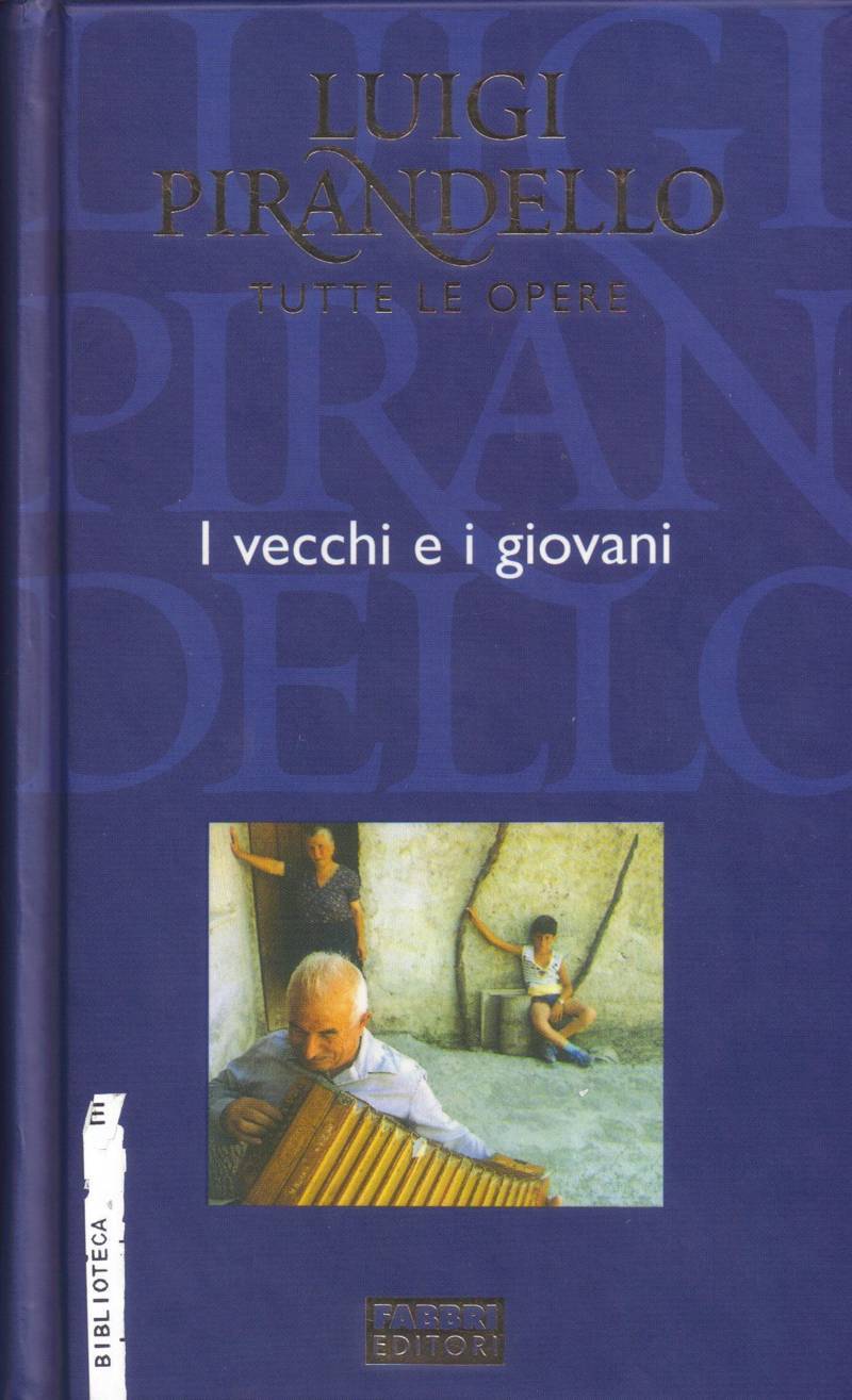 Copertina di I vecchi e i giovani 
