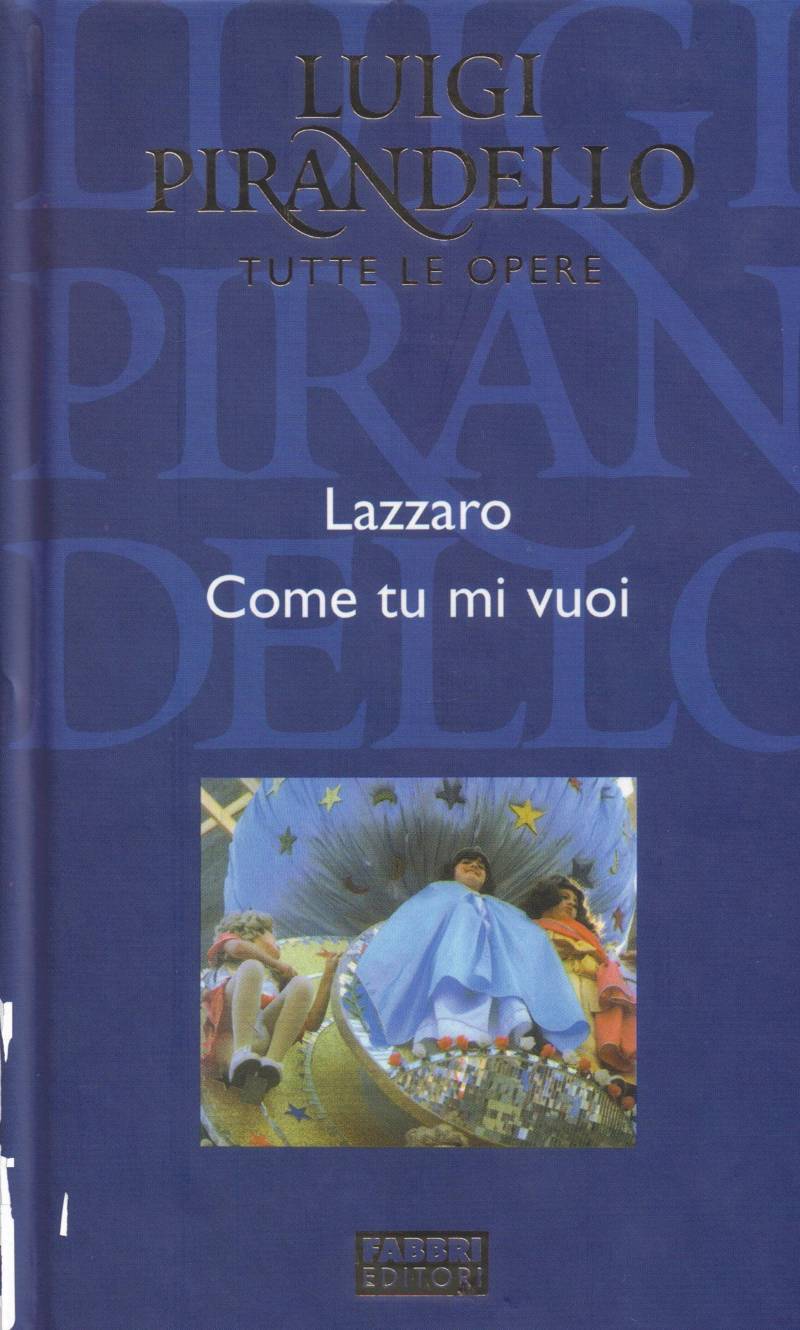 Copertina di Lazzaro - Come tu mi vuoi 