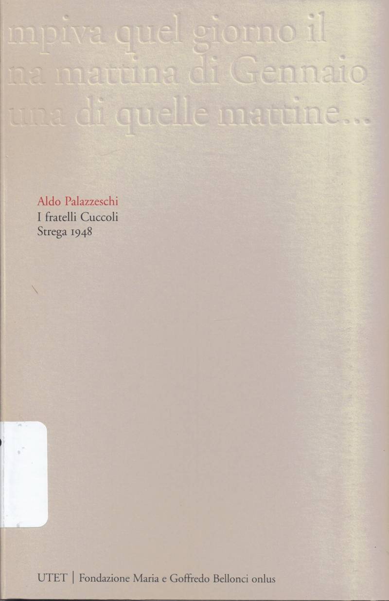 Copertina di I fratelli Cuccoli 