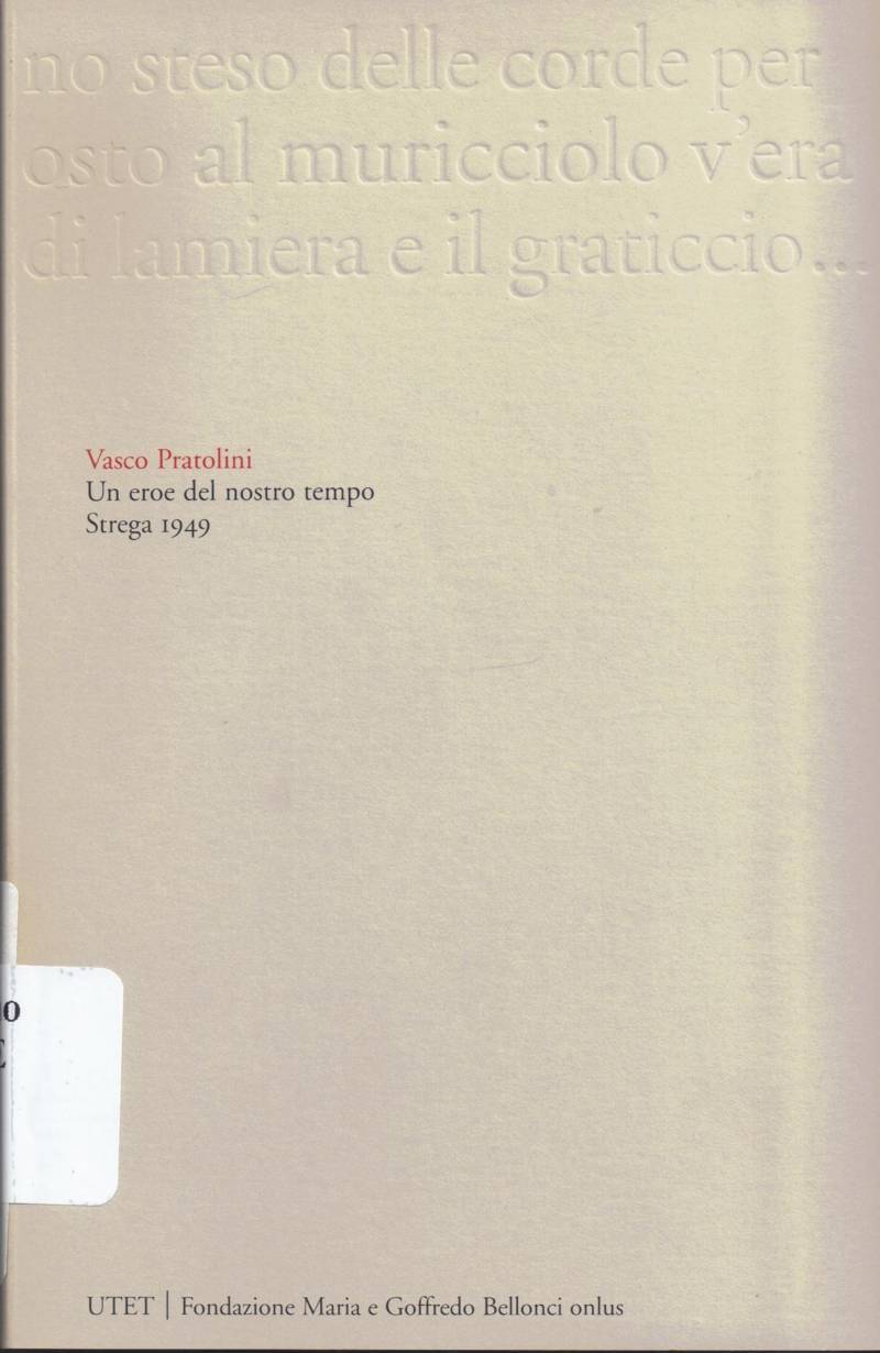 Copertina di Un eroe del nostro tempo 