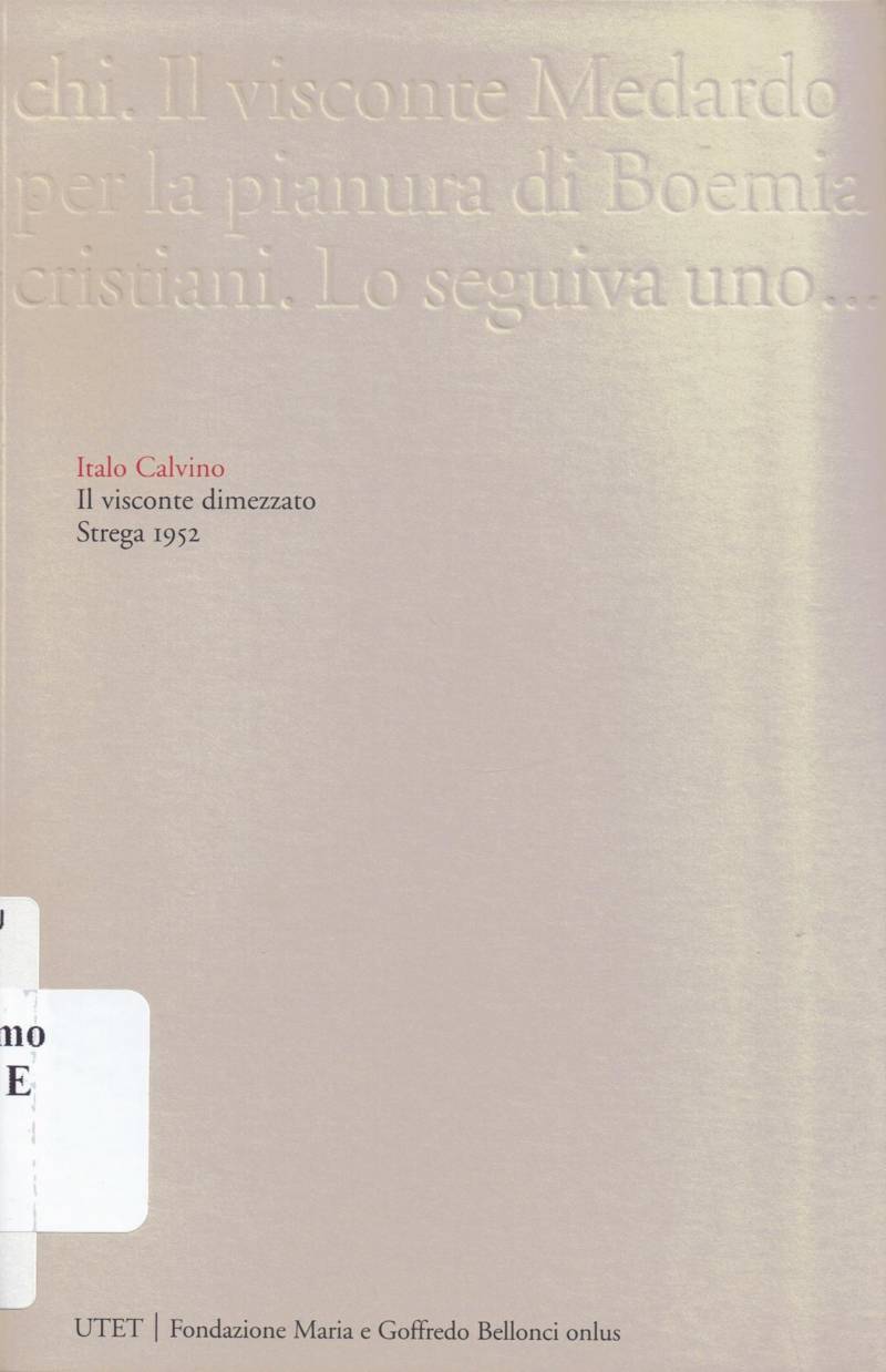 Copertina di Il visconte dimezzato 