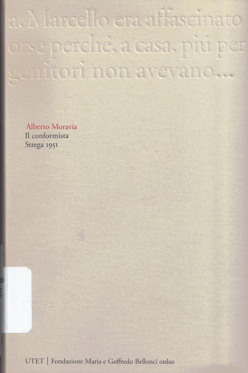 Copertina di Il conformista 