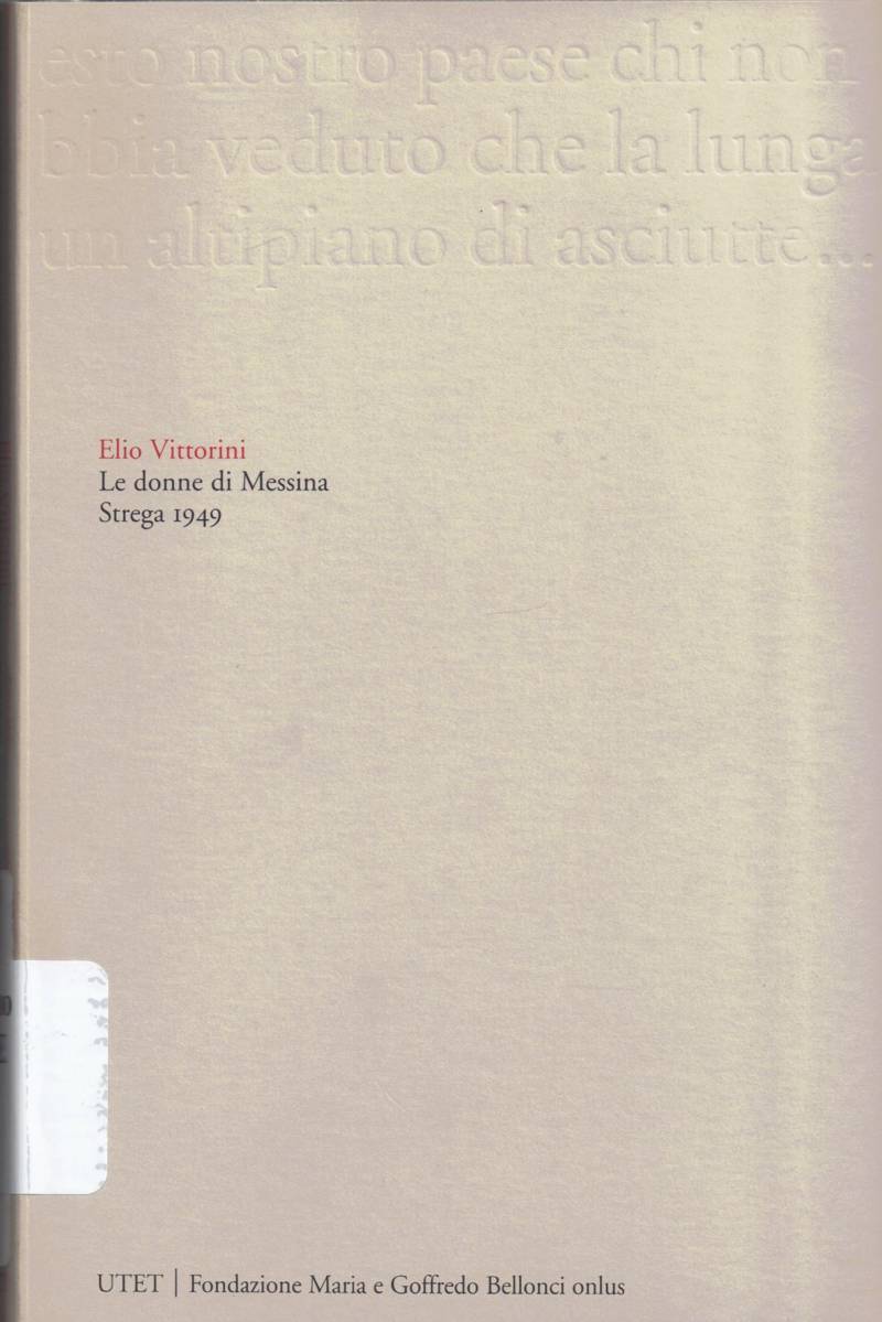 Copertina di Le donne di Messina 