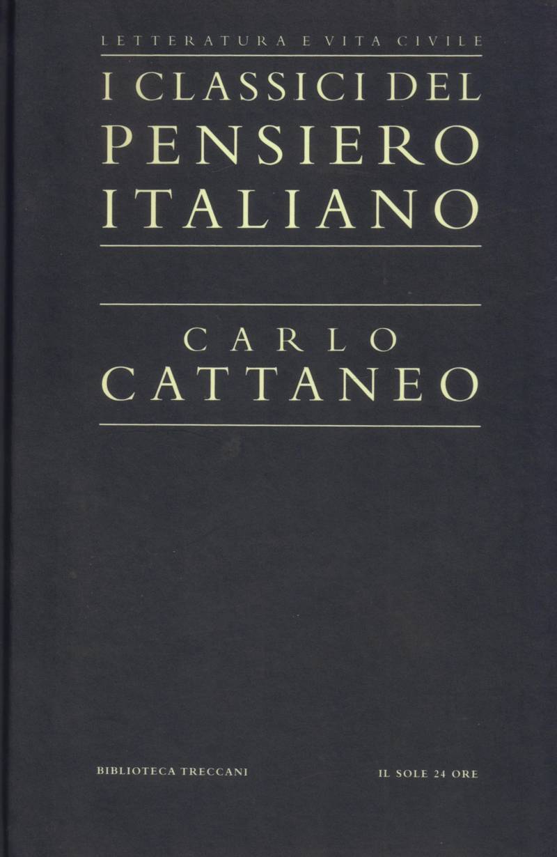 Copertina di Carlo Cattaneo 