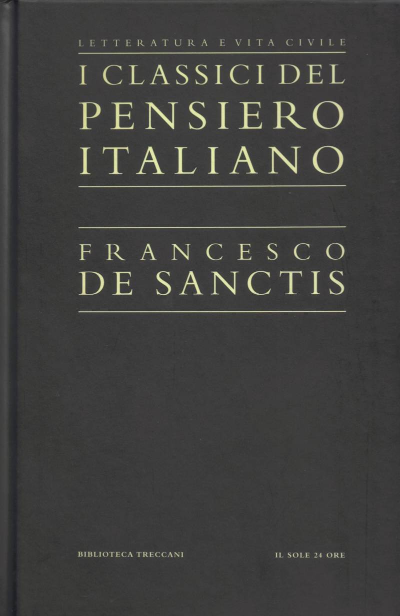 Copertina di Francesco De Sanctis 