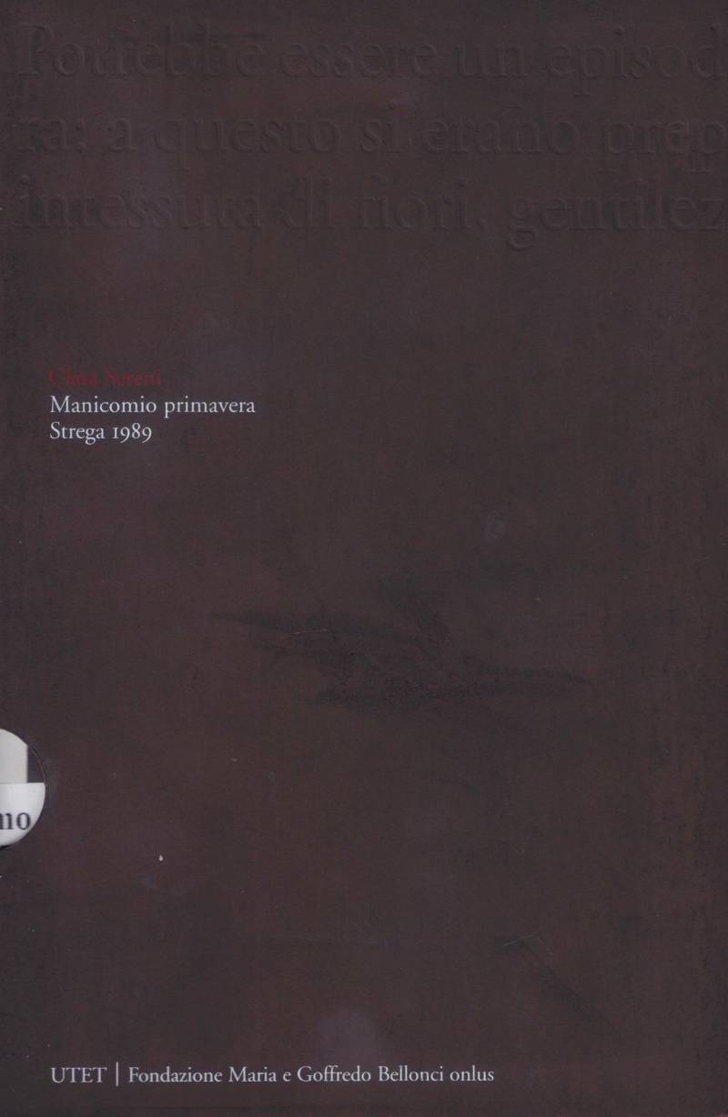 Copertina di Manicomio primavera 
