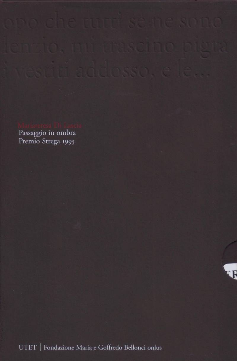 Copertina di Passaggio in ombra 