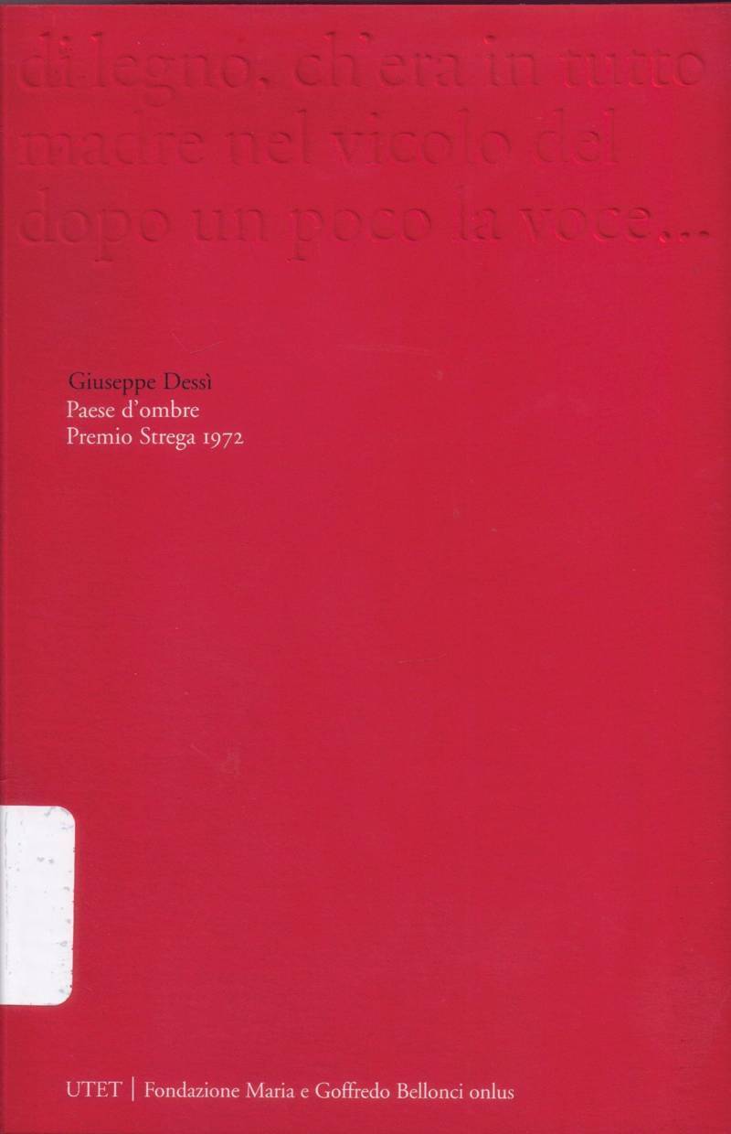 Copertina di Paese d'ombre 