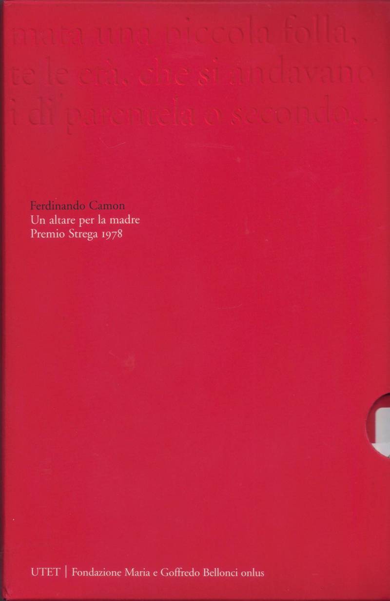 Copertina di Un altare per la madre 