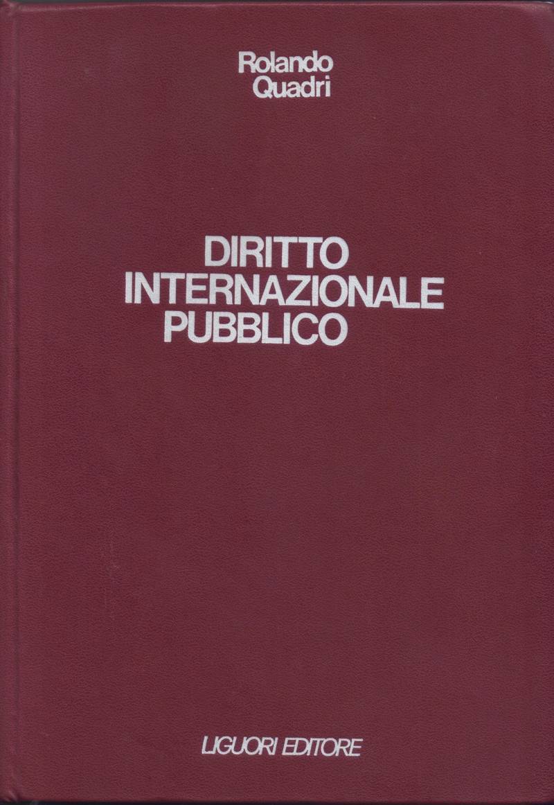 Copertina di Diritto Internazionale Pubblico 