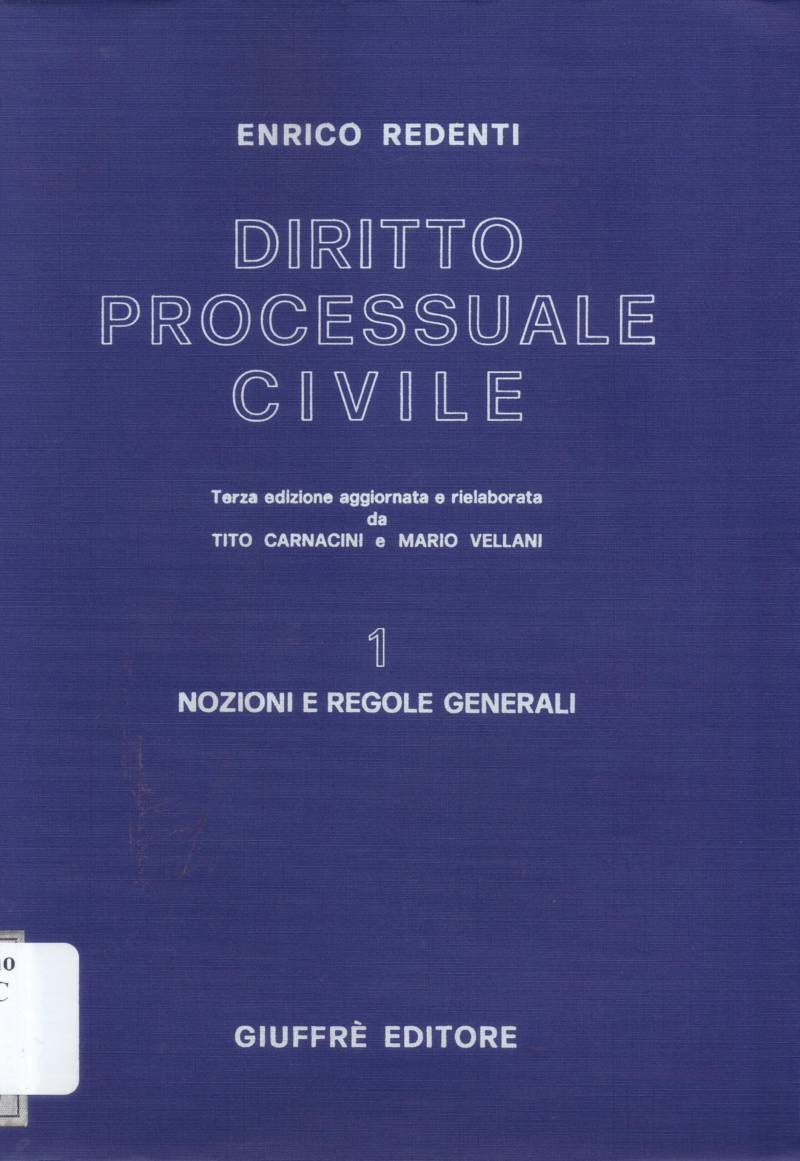Copertina di Diritto processuale civile 