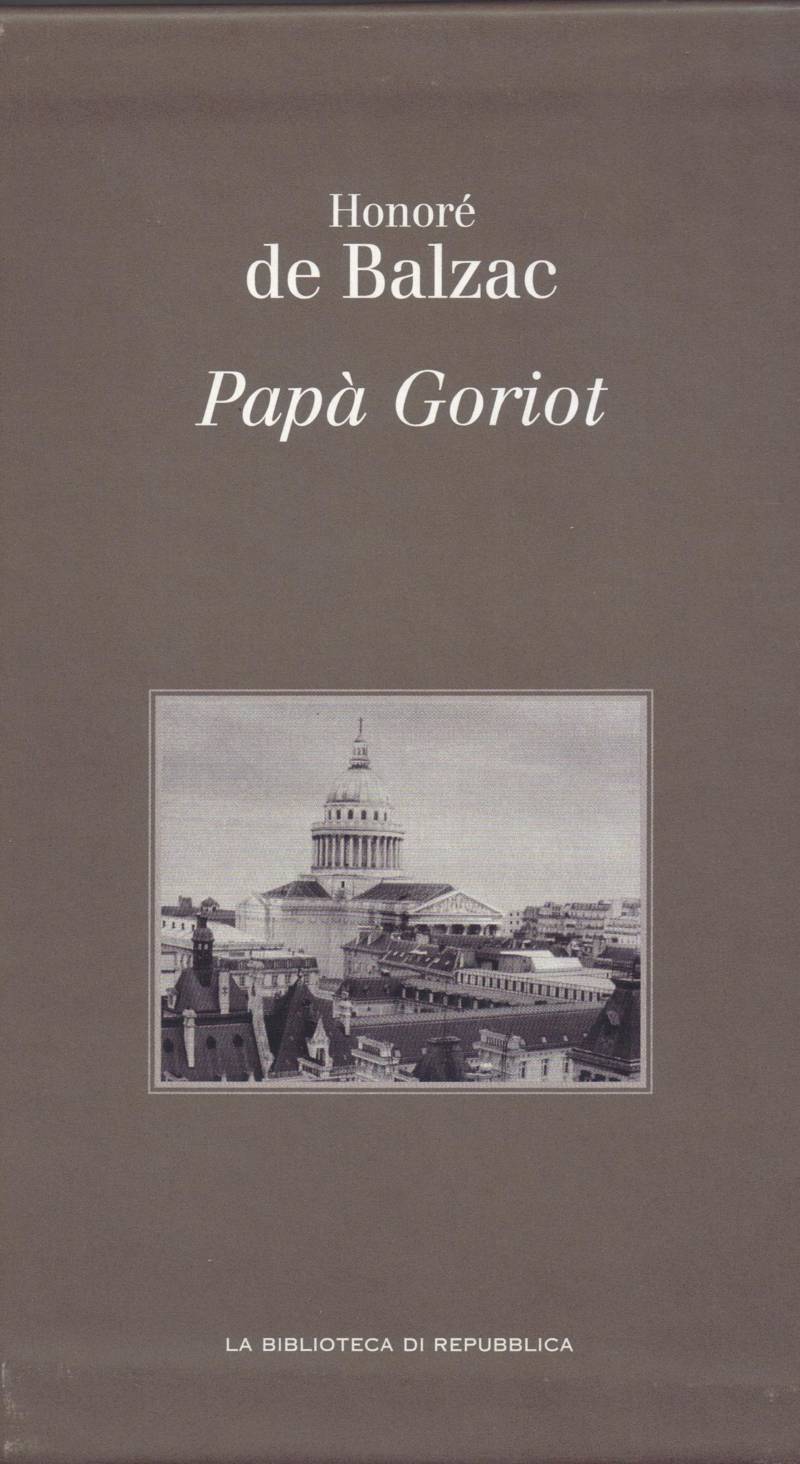 Copertina di Papà Goriot 