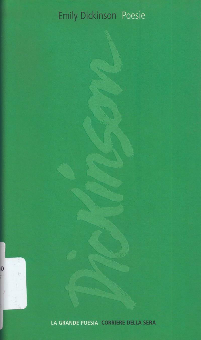 Copertina di Poesie (Dickinson)