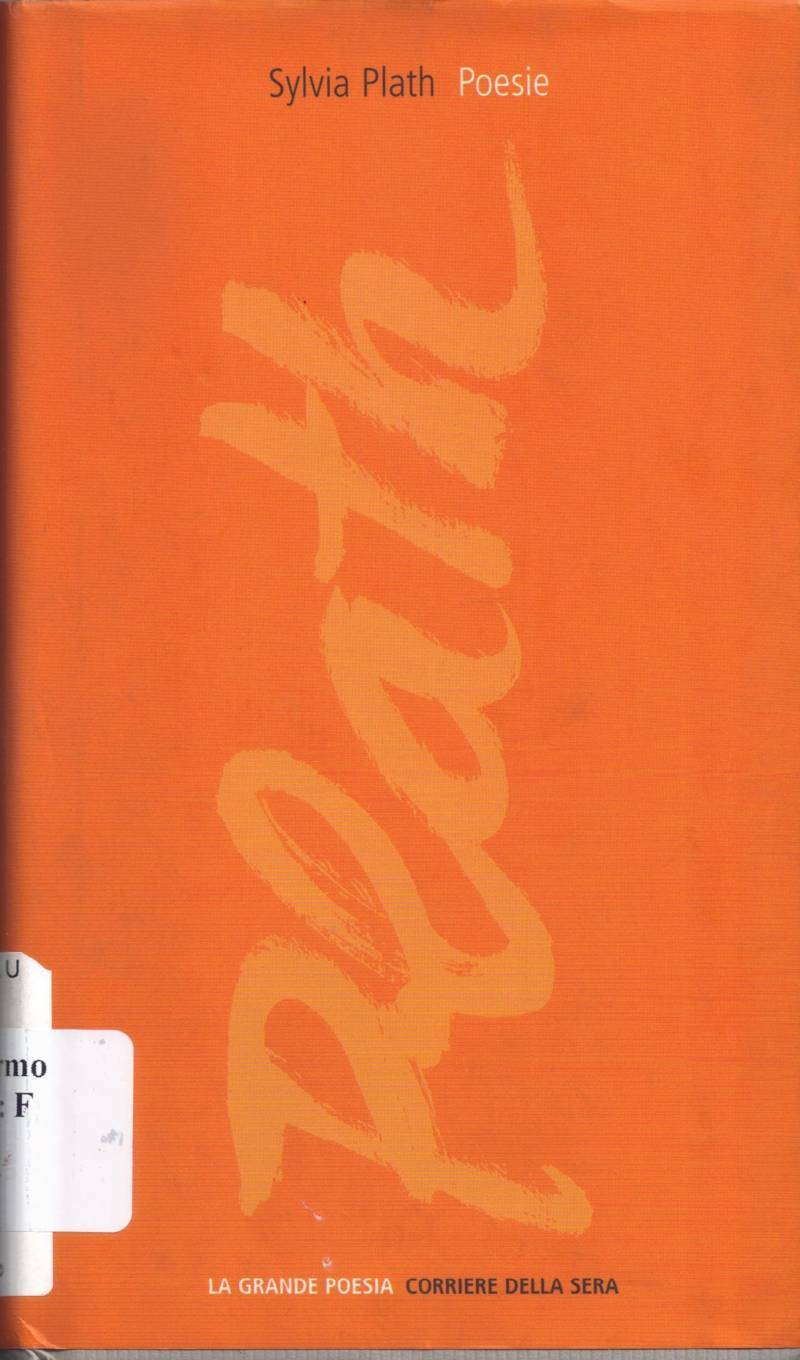 Copertina di Poesie (Plath)