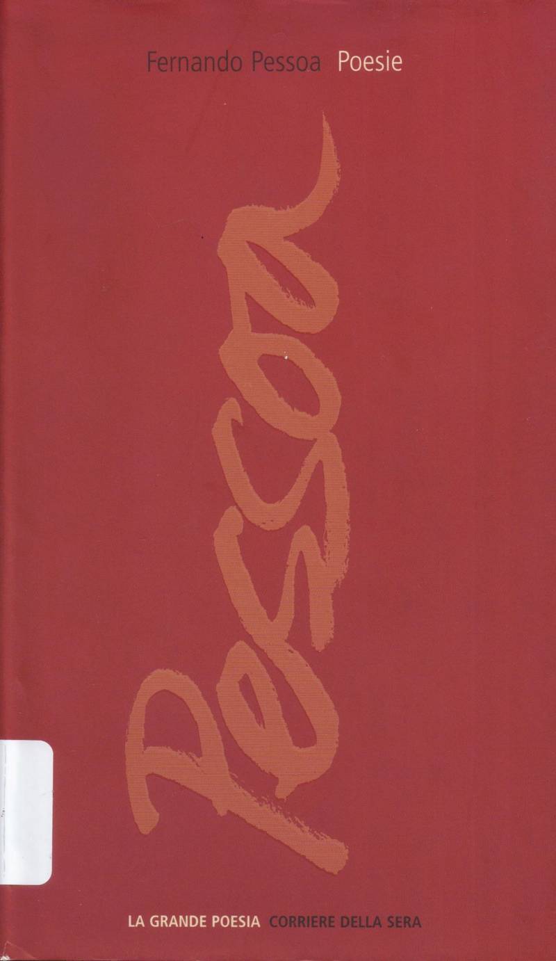 Copertina di Poesie (Pessoa)