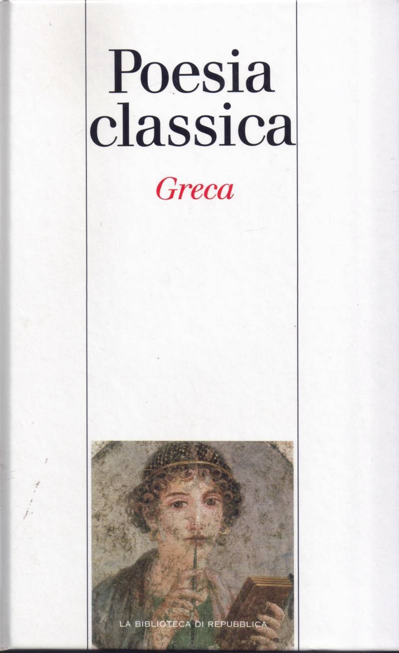 Copertina di Poesia classica - Greca 
