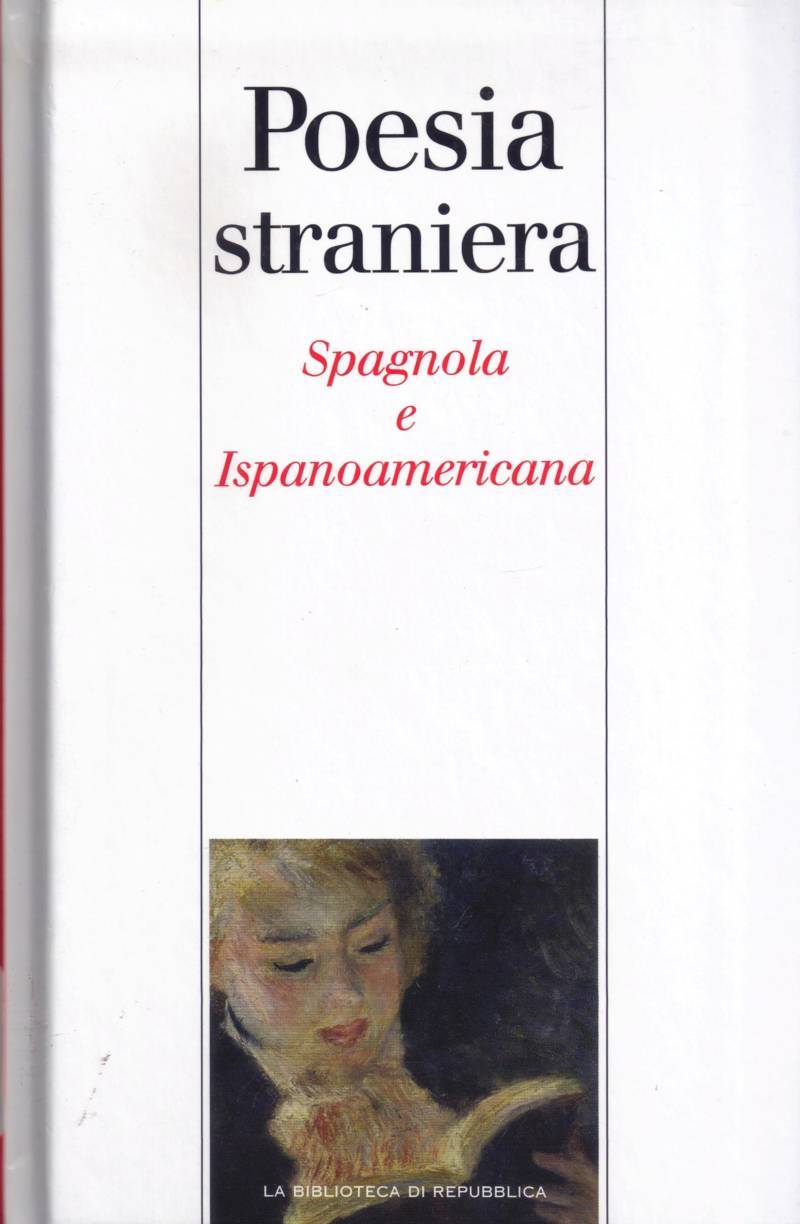 Copertina di Poesia straniera - Spagnola e Ispanoamericana 