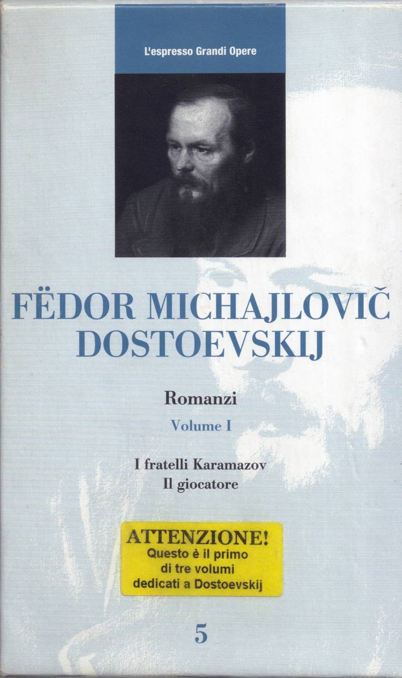 Copertina di Fedor Michajlovic Dostoevskij - Romanzi volume I